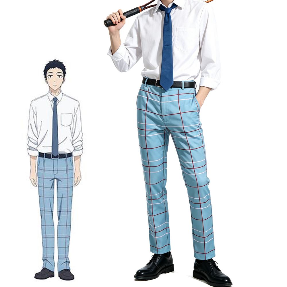 Men Formal Wear Set - อะนิเมะมายเดรสอัพ ดาร์ลิ่ง โกโจ วาคานะคอสเพลย์เครื่องแต่งกายชุดนักเรียน JK ที่ถูกต้องสำหรับปาร์ตี้ฮาโลวีน
