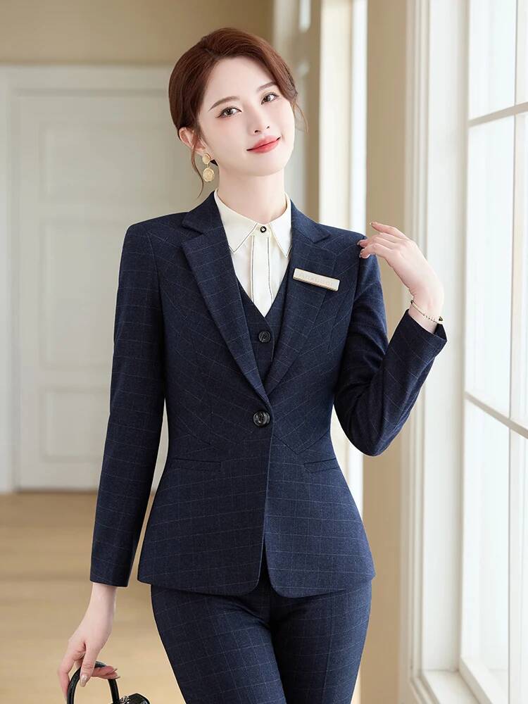 ชุดสูททำงานผู้หญิงสไตล์ OL สำห - Men'S Formal Wear In Winter บทวิจารณ์และราคา