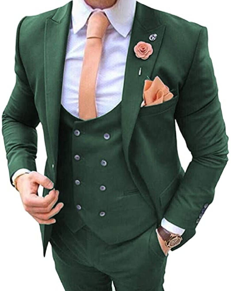 ชุดสูทผู้ชายสีน้ำเงินกรมท่า 3  - Men Formal Wear Pants บทวิจารณ์และราคา