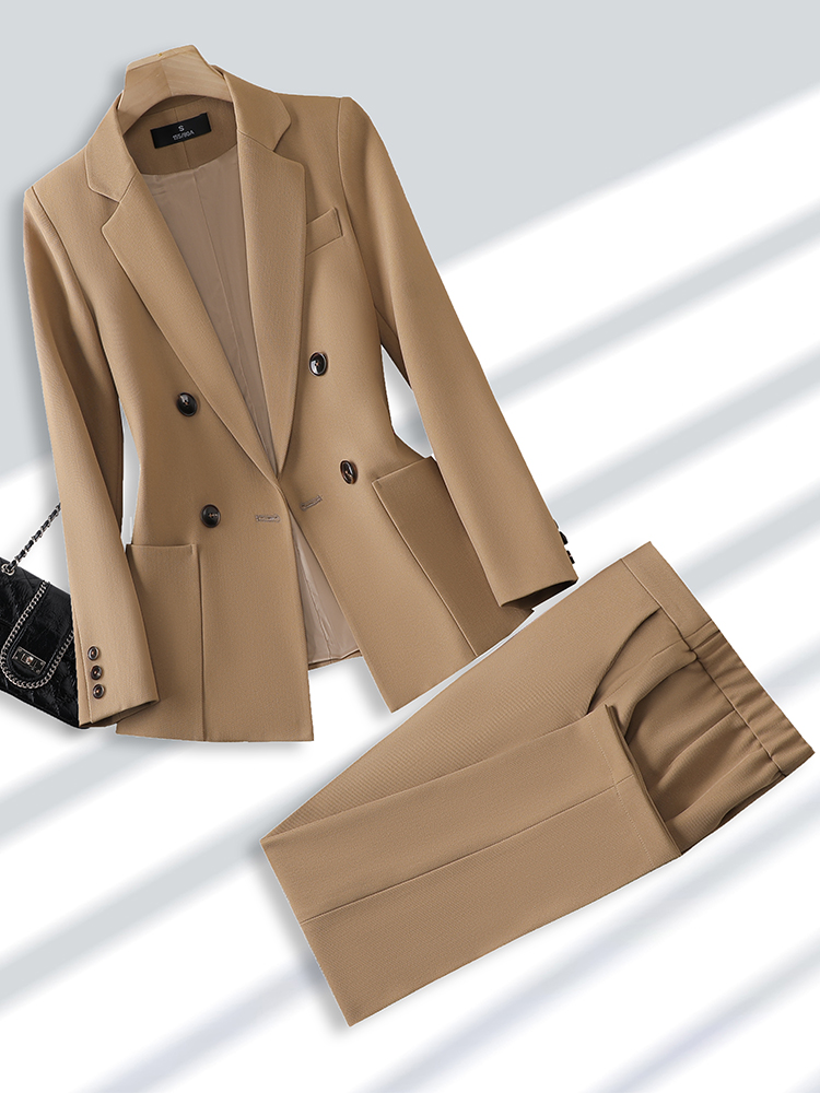 ชุดสูทธุรกิจ 2 ชิ้นสำหรับผู้หญ - Men'S Formal Wear In Winter บทวิจารณ์และราคา