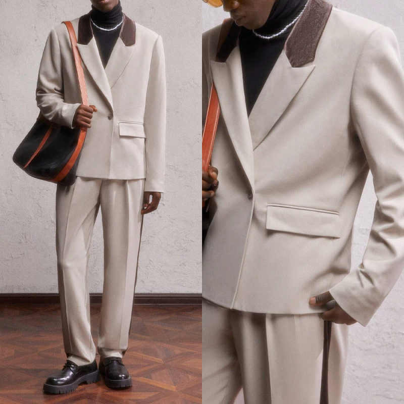 ชุดสูทผู้ชายแบบเรียบง่าย 2 ชิ้ - Men'S Formal Wear In Winter บทวิจารณ์และราคา