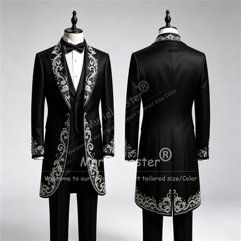 ชุดทักซิโด้แต่งงานสำหรับผู้ชาย - Men Formal Wear Pants บทวิจารณ์และราคา